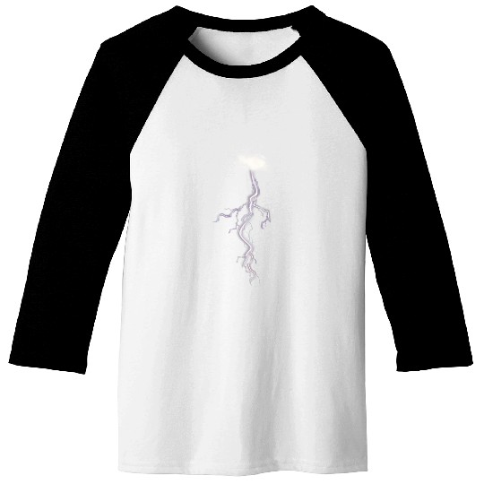 Lighting Gift Idea Lightning Bolt Graphic Baseball Tees