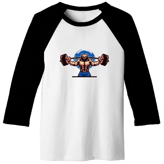 Fitness Bear Baseball Tees