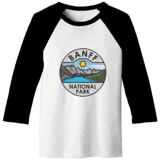 Banff National Park Baseball Tees