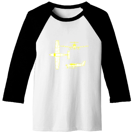Piper PA 32 260 6 Cherokee Six Baseball Tees