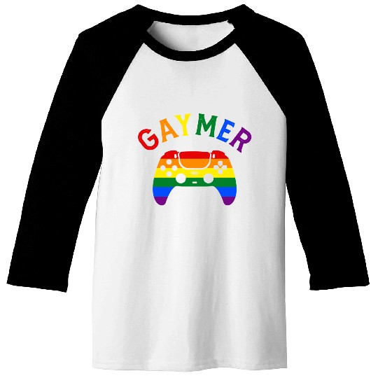 Gaymer Baseball Tees
