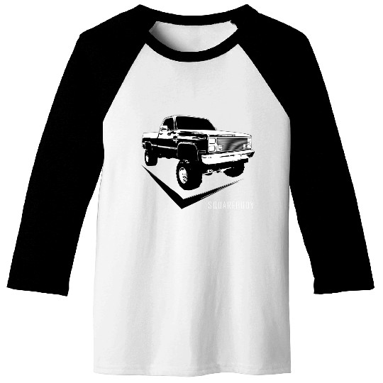 Squarebody Classic Square Body Truck Baseball Tees