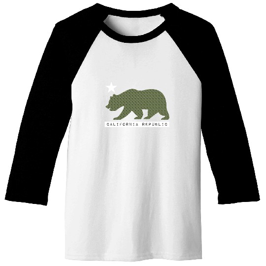 California Bear Baseball Tees