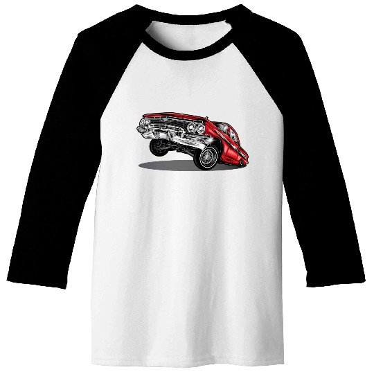 lowrider car Baseball Tees