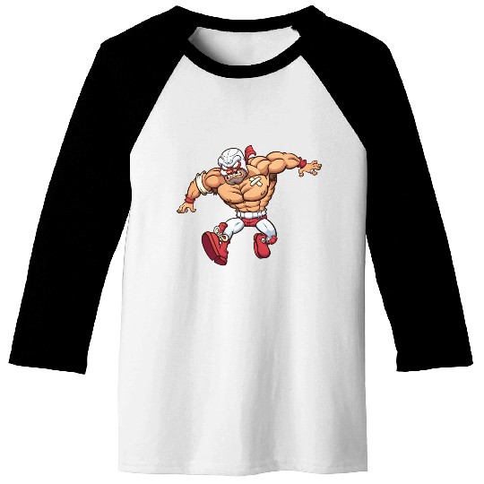 Mexican wrestler Baseball Tees