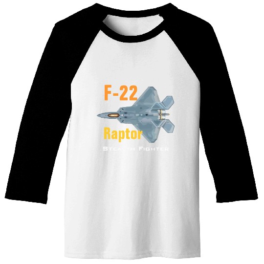 F 22 Raptor stealth fighter Baseball Tees