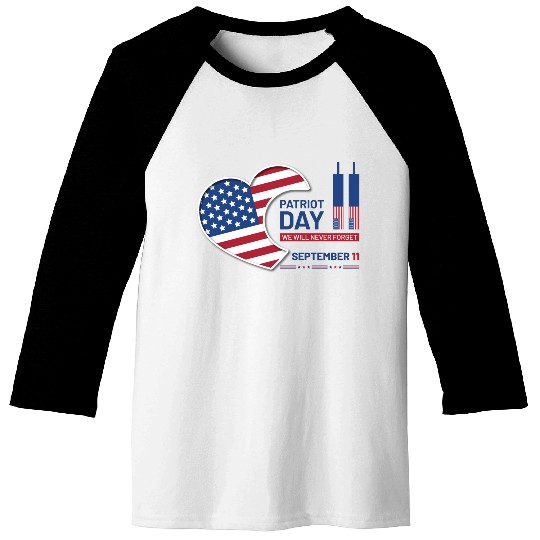 Patriot Day 9 11 USA Baseball Tees