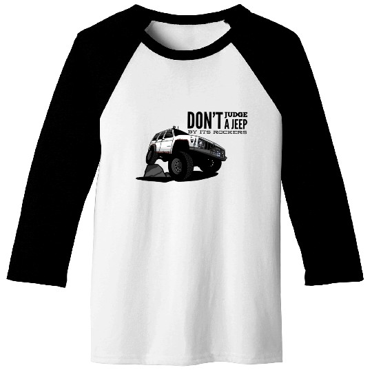 Don't Judge A Jeep Baseball Tees by The Bearded