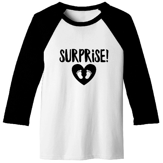 Surprise Pregnancy Announcement Mom To Be Baseball Tees