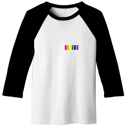 Gay pride abstract design Baseball Tees