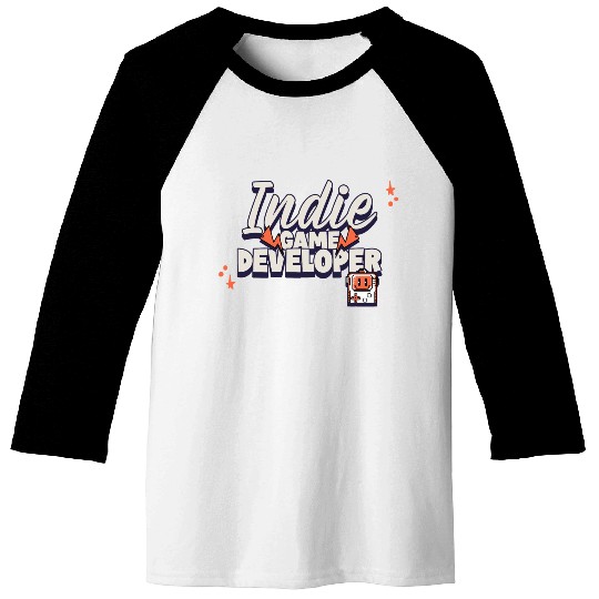 indie game developer Baseball Tees