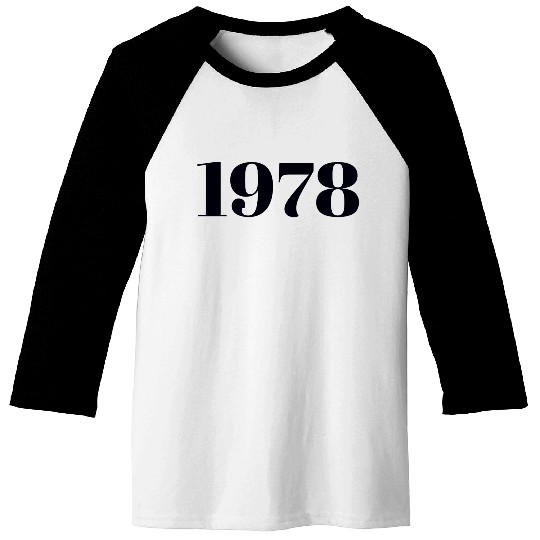 1978 Baseball Tees