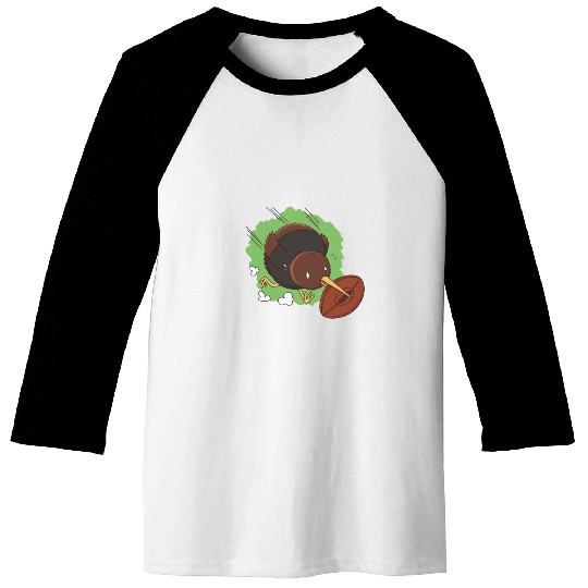 Funny Kiwi Animal Baseball Tees