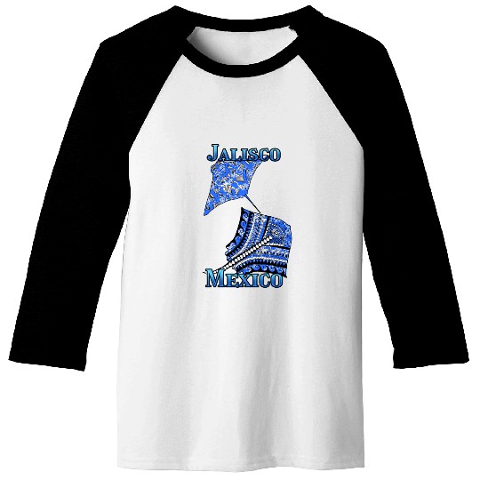 Jalisco Vacation Tribal Stingrays Baseball Tees