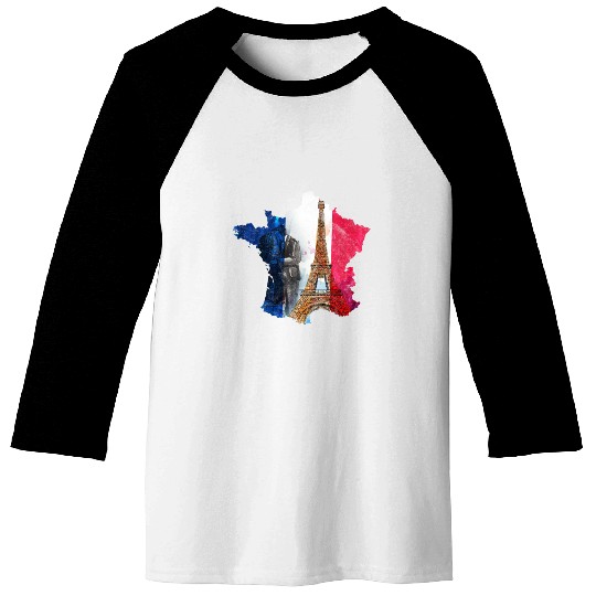 France Baseball Tees