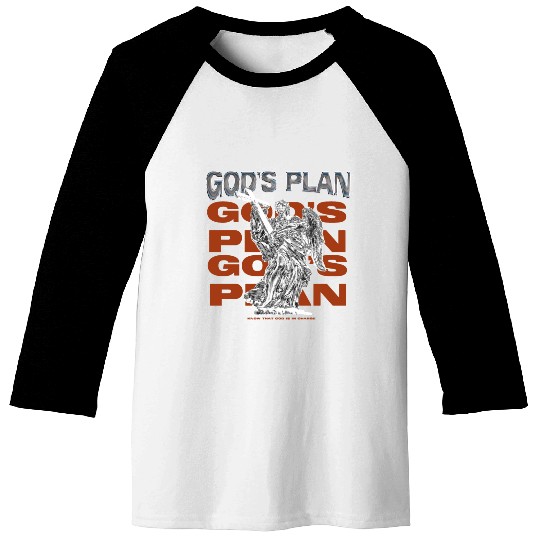 Gods Plan Streetwear Design Baseball Tees
