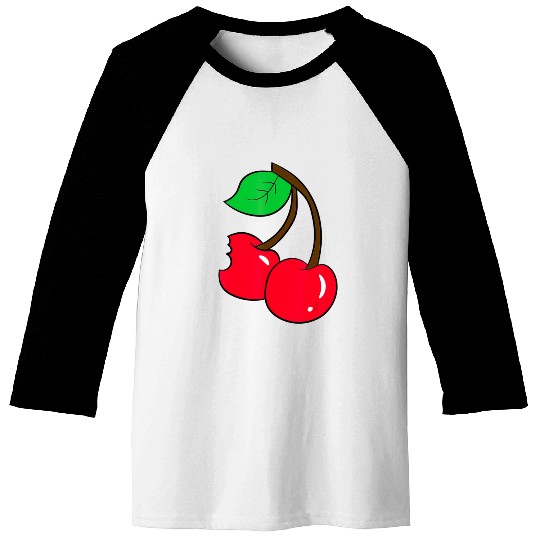 Funny Cherry Lover Cherries Baseball Tees