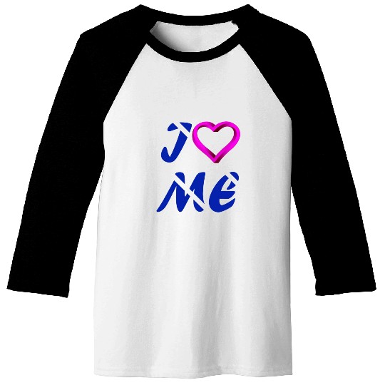 love / i love me / fall in love Baseball Tees