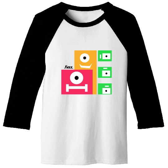 Alien Cubes - Friendly design Baseball Tees