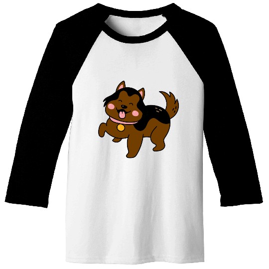 Cute Puppy Baseball Tees