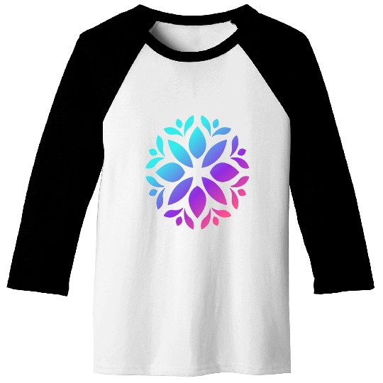 Flower Baseball Tees
