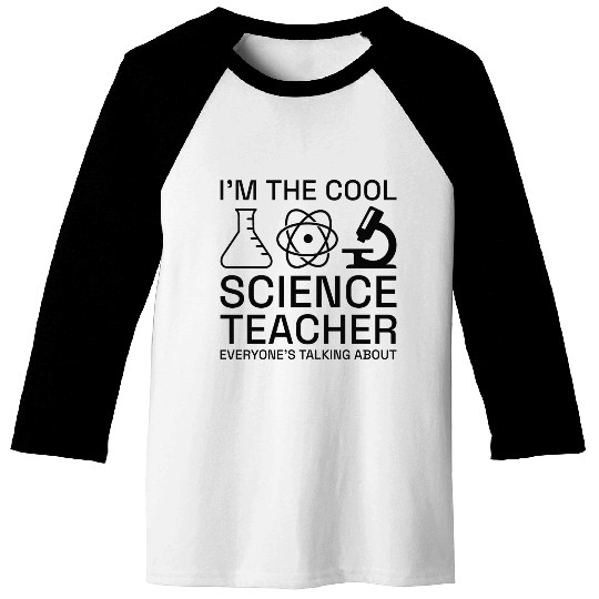 I’m The Cool Science Teacher Baseball Tees