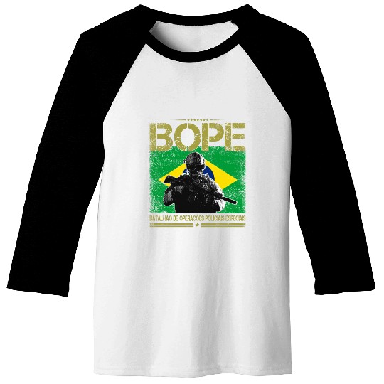BOPE Brazil Police Special Forces Baseball Tees