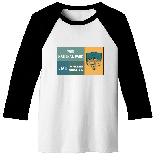 Zion National Park Baseball Tees