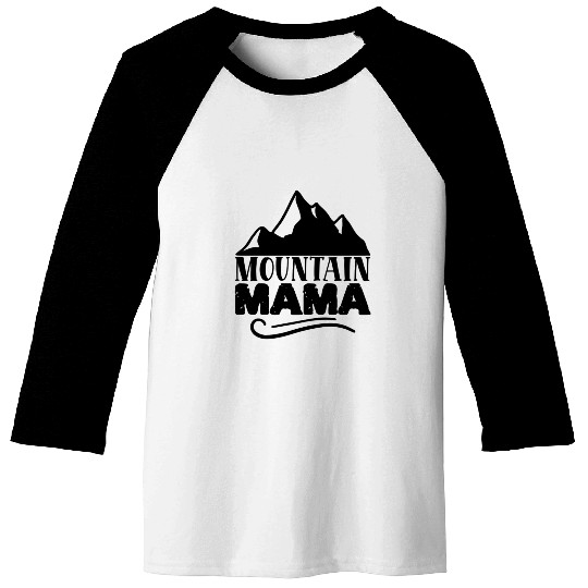 mountain mama 01 Baseball Tees