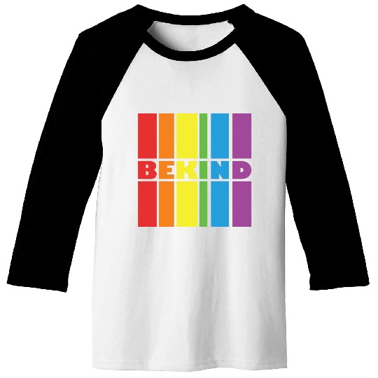 LBGT Flag Gay Pride Human Baseball Tees