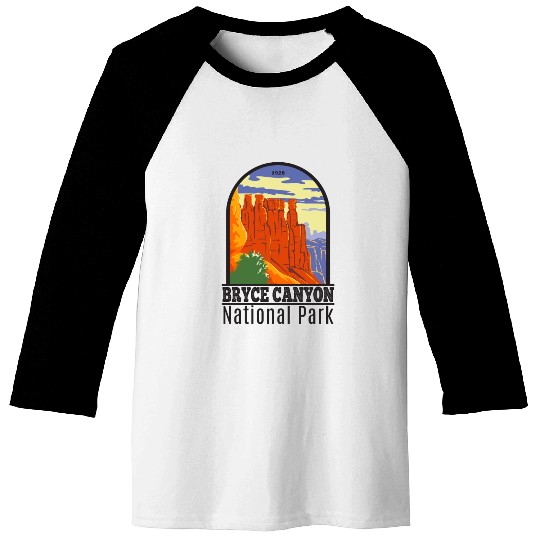 Bryce Canyon National Park Utah Baseball Tees