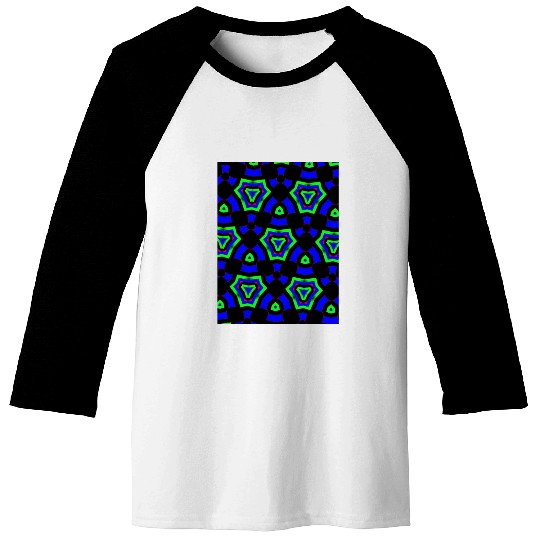 enchanting abstract seamless Baseball Tees
