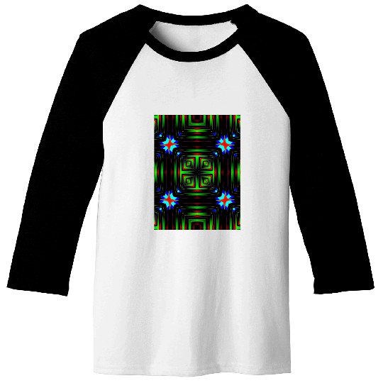 enchanting abstract seamless pattern Baseball Tees