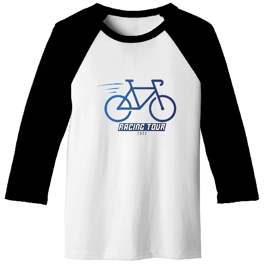 Bicycle Racing Tour 2022 Baseball Tees