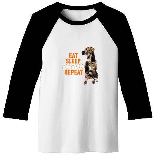 Labrador Retriever Duck Hunting Design Baseball Tees