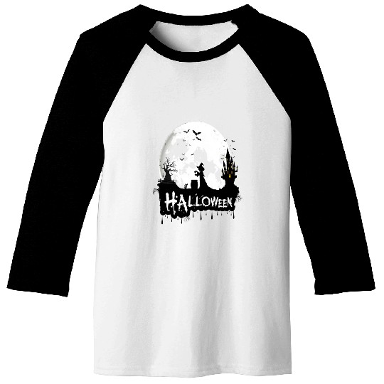 Halloween trick or treat Baseball Tees