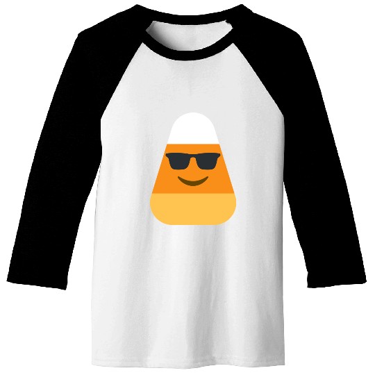 Cool Candy Corn Halloween Costume Baseball Tees