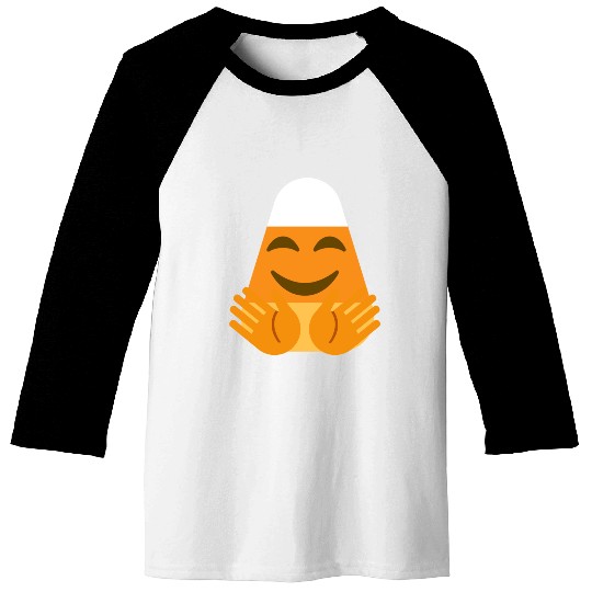 Hug Hugging Candy Corn Halloween Costume Baseball Tees