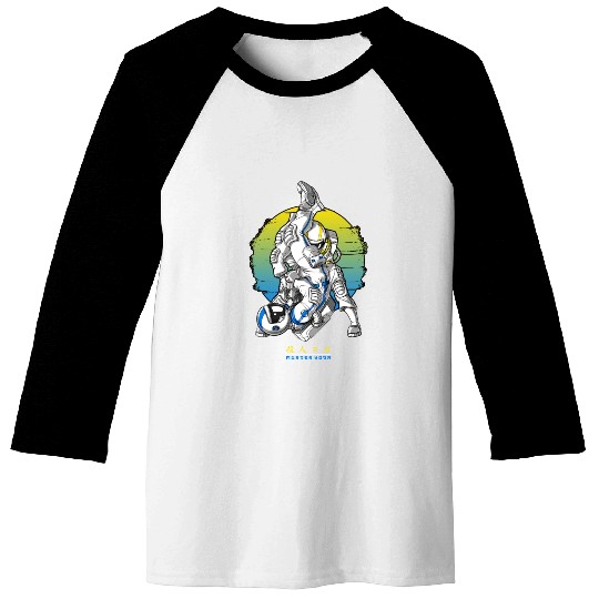 Jiu Jitsu Astronaut Baseball Tees