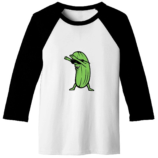 Dabbing Pickle Baseball Tees