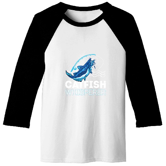 Catfish Whisperer - Wels Catfish Hunter Baseball Tees