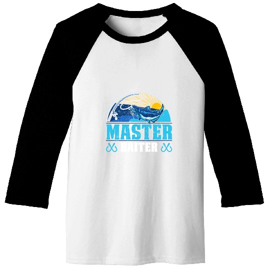 Master Baiter - Wels Catfish Hunter Baseball Tees