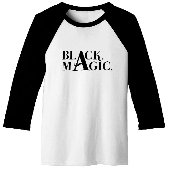 Black. Magic. Baseball Tees