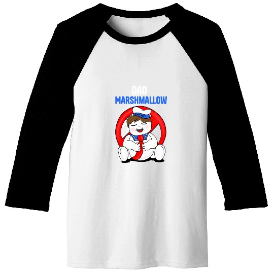 DAD ghostbusters Baseball Tees