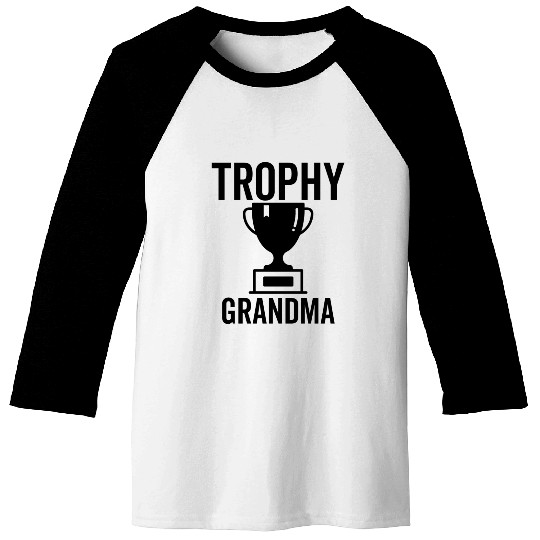 Trophy Grandma Baseball Tees