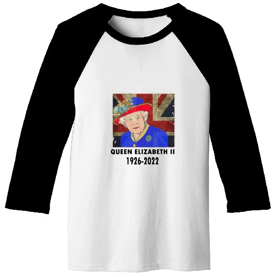 Queen Elizabeth II - rip Queen Elizabeth II - rest Baseball Tees