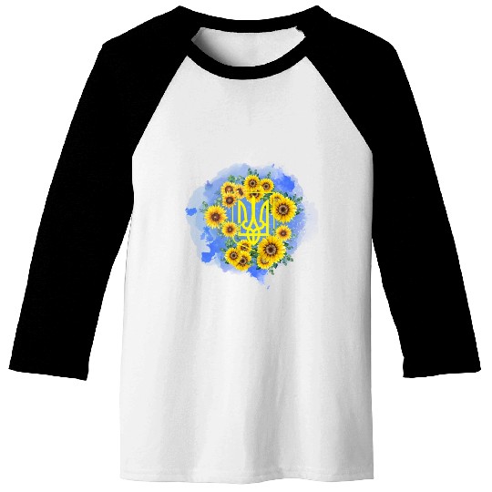 Support Ukraine Baseball Tees