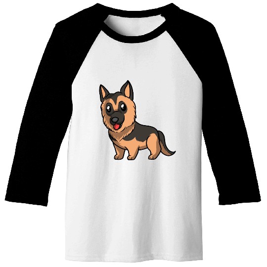 Dog German Shepherd Baseball Tees