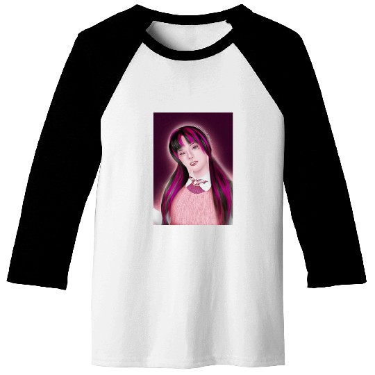Yeji Itzy Draculaura Monster High Baseball Tees