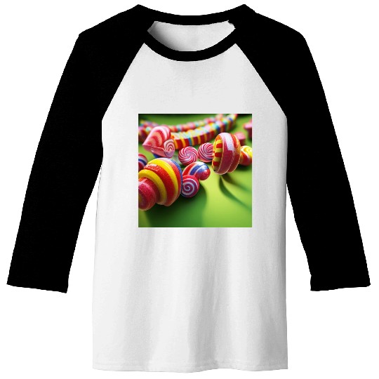 A glimpse into candy land version 1 Baseball Tees